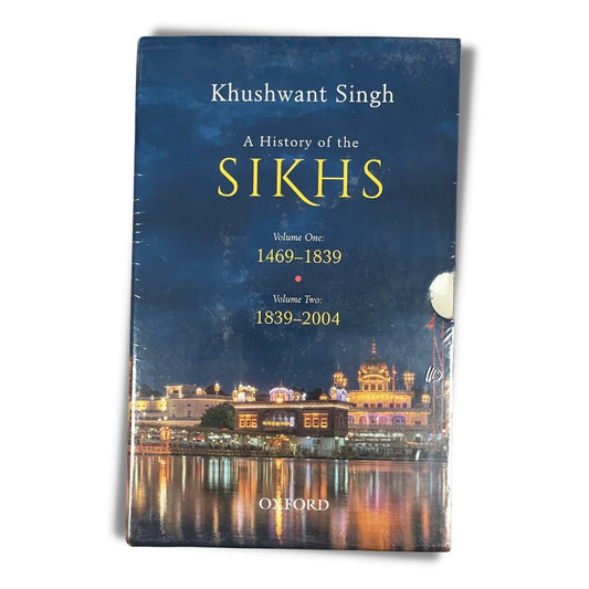 A History of the Sikhs (Vol. 1 & 2) Boxset by Khushwant Singh - ramblingsofasikh