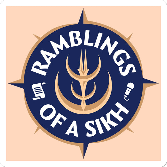 Ramblings of a Sikh Logo Sticker