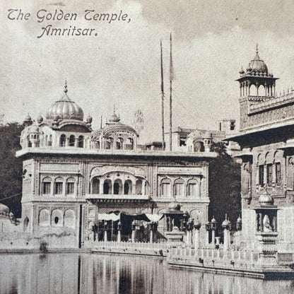 Golden Temple, Amritsar - Unused Antique Postcard - ramblingsofasikh