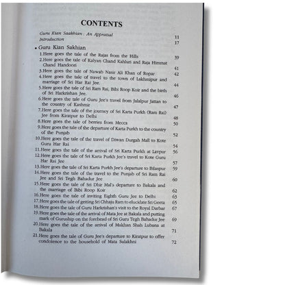 Guru Kian Saakhian (Tales of the Sikh Gurus) by Pritpal Singh Bindra - ramblingsofasikh
