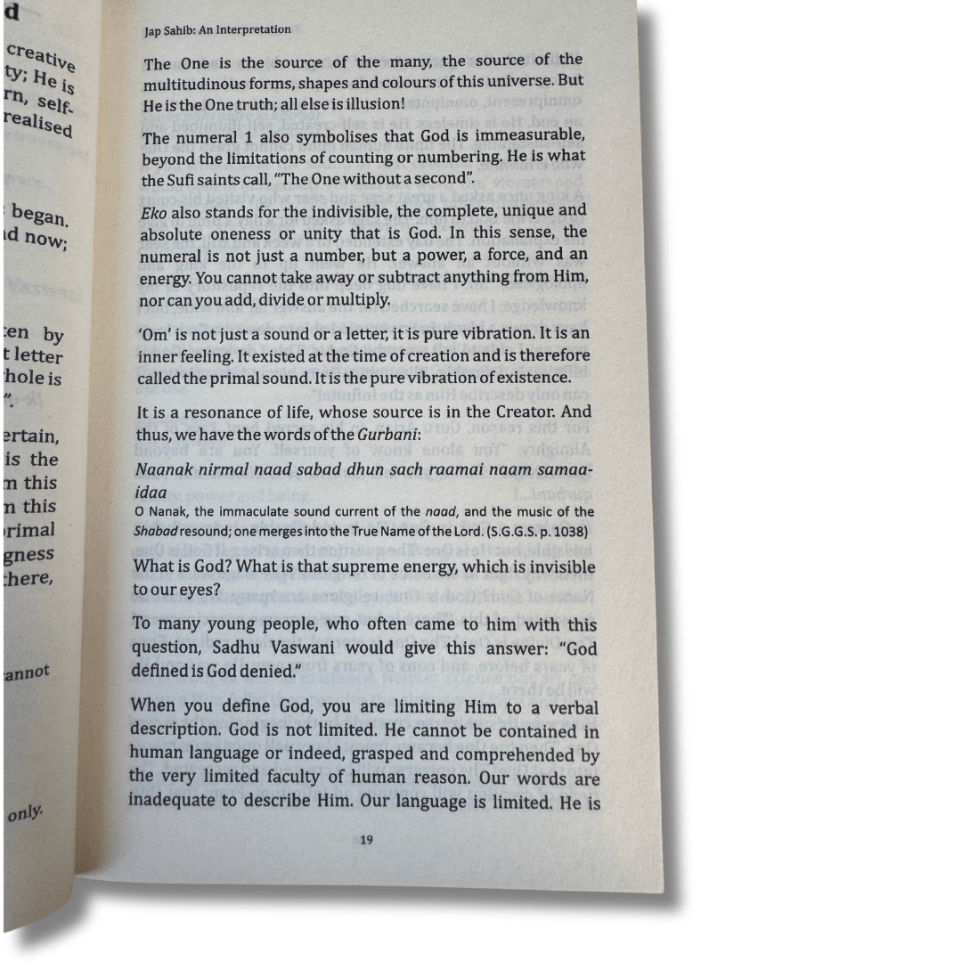 Jap Sahib: An Interpretation by J.P. Vaswani - ramblingsofasikh