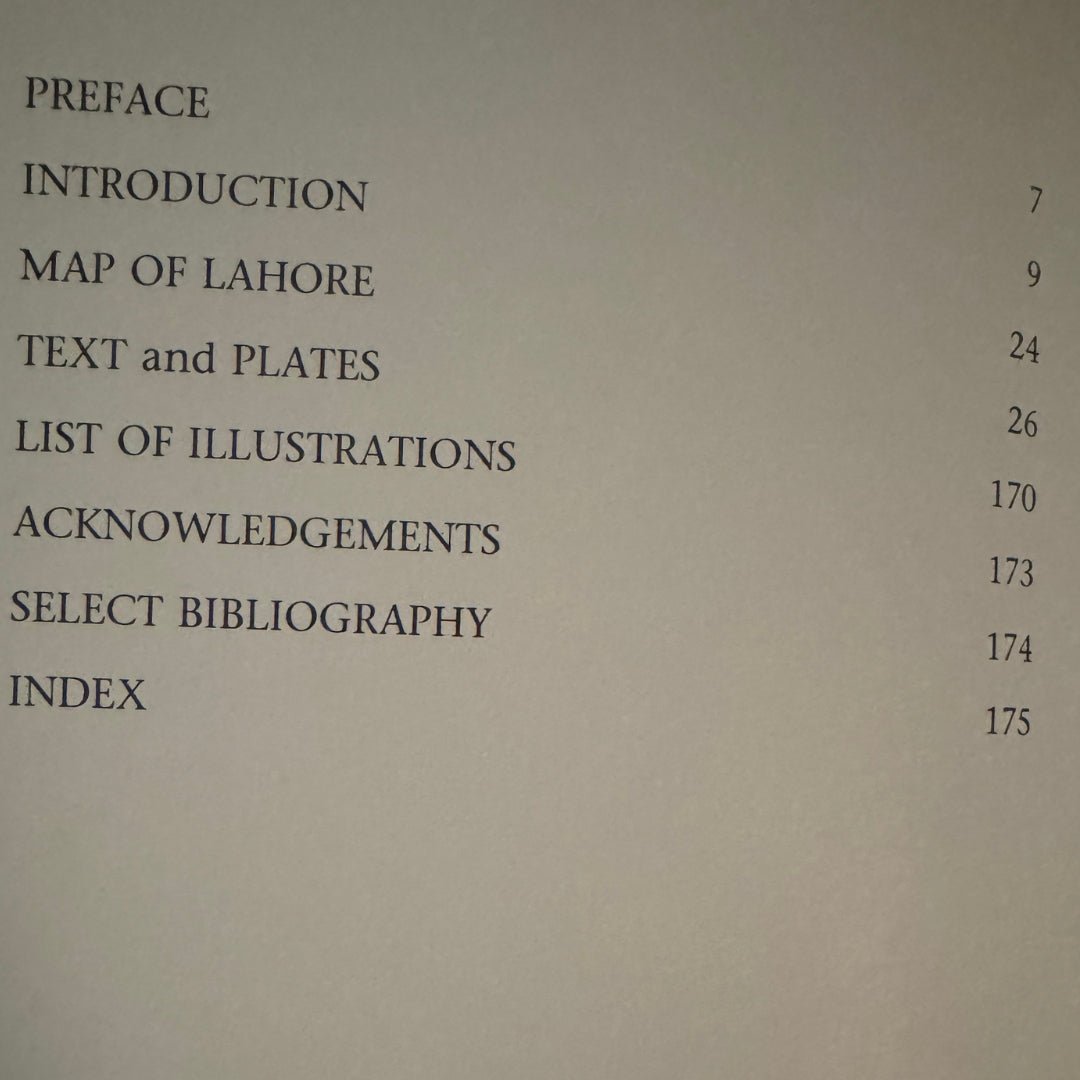 Lahore: Illustrated Views of the 19th Century by F. S. Aijazuddin - ramblingsofasikh