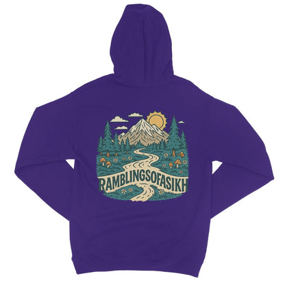 Path of the Wanderer College Hoodie - ramblingsofasikh