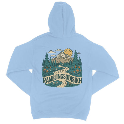 Path of the Wanderer College Hoodie - ramblingsofasikh