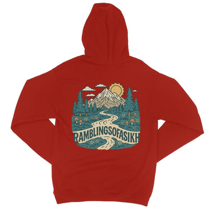Path of the Wanderer College Hoodie - ramblingsofasikh