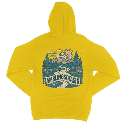 Path of the Wanderer College Hoodie - ramblingsofasikh