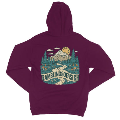 Path of the Wanderer College Hoodie - ramblingsofasikh