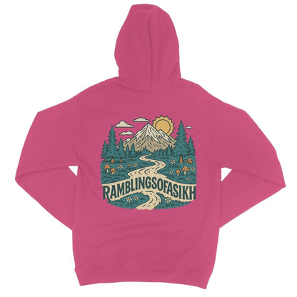 Path of the Wanderer College Hoodie - ramblingsofasikh