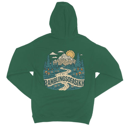 Path of the Wanderer College Hoodie - ramblingsofasikh