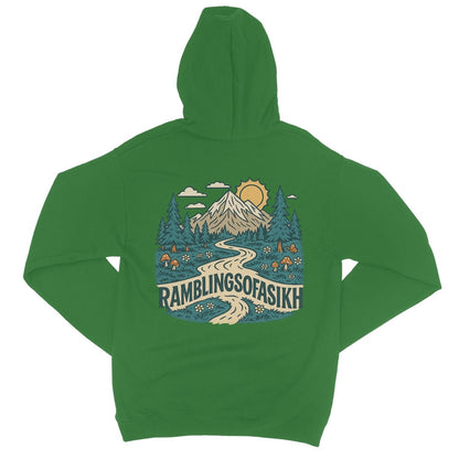 Path of the Wanderer College Hoodie - ramblingsofasikh