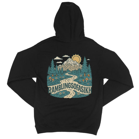 Path of the Wanderer College Hoodie - ramblingsofasikh