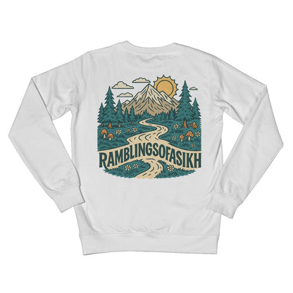 Path of the Wanderer Crew Neck Sweatshirt - ramblingsofasikh