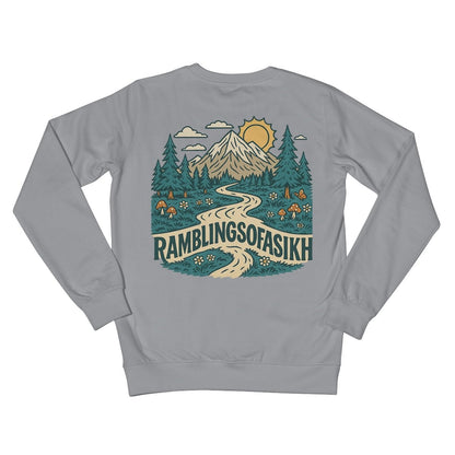 Path of the Wanderer Crew Neck Sweatshirt - ramblingsofasikh