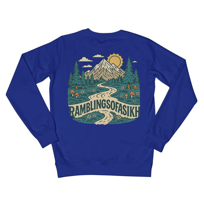 Path of the Wanderer Crew Neck Sweatshirt - ramblingsofasikh