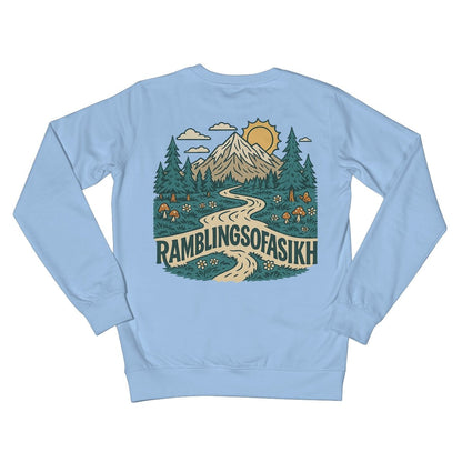 Path of the Wanderer Crew Neck Sweatshirt - ramblingsofasikh