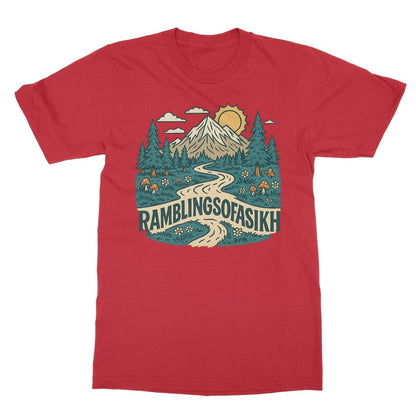 Path of the Wanderer Softstyle T-Shirt - ramblingsofasikh