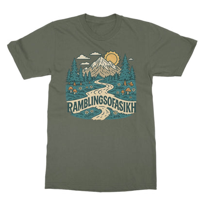 Path of the Wanderer Softstyle T-Shirt - ramblingsofasikh