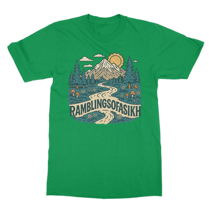 Path of the Wanderer Softstyle T-Shirt - ramblingsofasikh