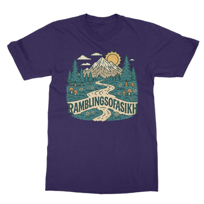 Path of the Wanderer Softstyle T-Shirt - ramblingsofasikh
