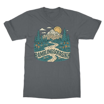 Path of the Wanderer Softstyle T-Shirt - ramblingsofasikh