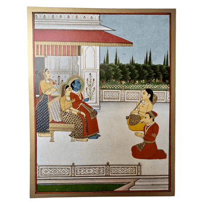 Raagmala Painting by Klaus Ebeling (1973) - ramblingsofasikh