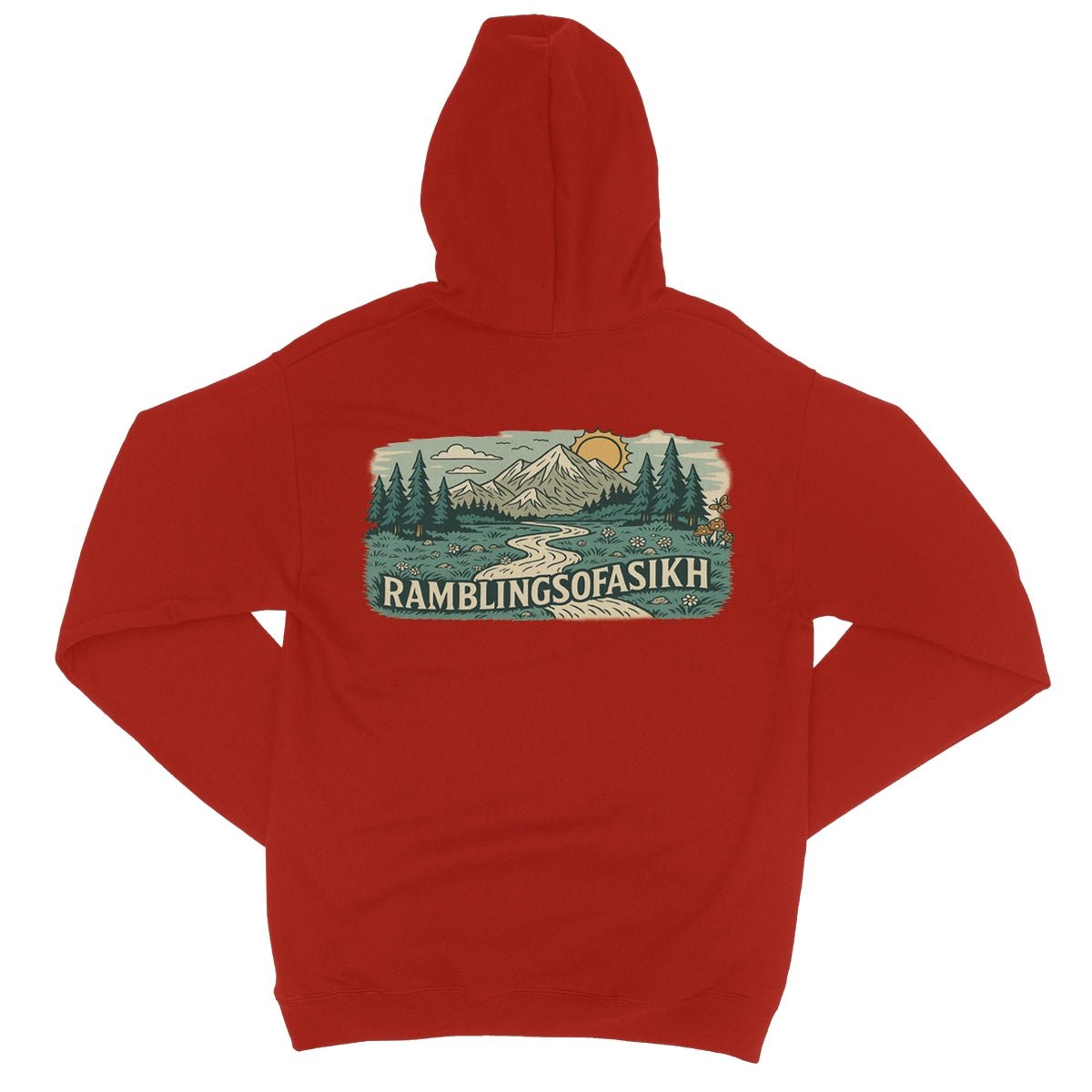 Wanderer’s Panorama College Hoodie - ramblingsofasikh