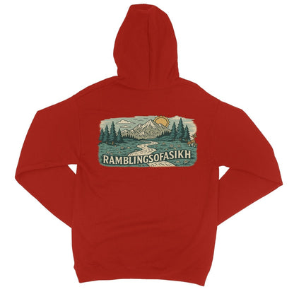 Wanderer’s Panorama College Hoodie - ramblingsofasikh