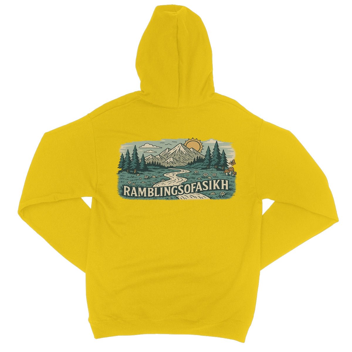 Wanderer’s Panorama College Hoodie - ramblingsofasikh