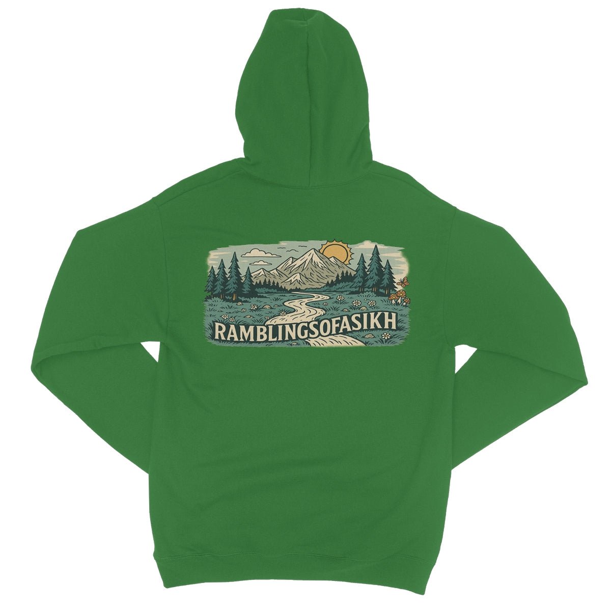 Wanderer’s Panorama College Hoodie - ramblingsofasikh