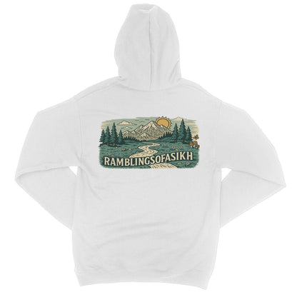 Wanderer’s Panorama College Hoodie - ramblingsofasikh