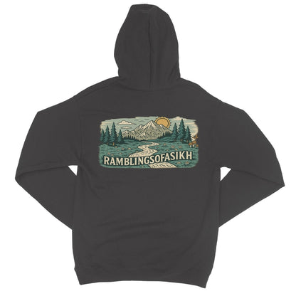 Wanderer’s Panorama College Hoodie - ramblingsofasikh