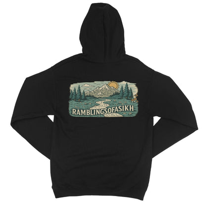 Wanderer’s Panorama College Hoodie - ramblingsofasikh