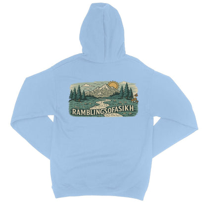Wanderer’s Panorama College Hoodie - ramblingsofasikh