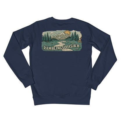 Wanderer’s Panorama Crew Neck Sweatshirt - ramblingsofasikh