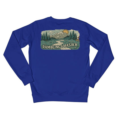 Wanderer’s Panorama Crew Neck Sweatshirt - ramblingsofasikh