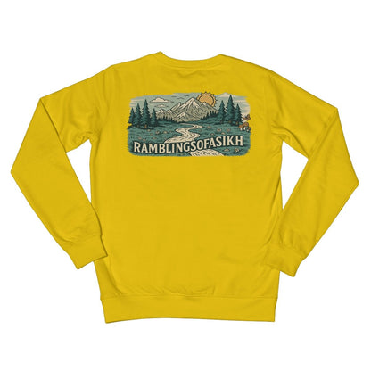Wanderer’s Panorama Crew Neck Sweatshirt - ramblingsofasikh