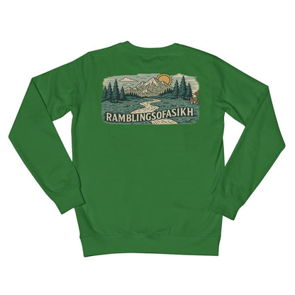 Wanderer’s Panorama Crew Neck Sweatshirt - ramblingsofasikh