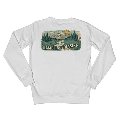 Wanderer’s Panorama Crew Neck Sweatshirt - ramblingsofasikh