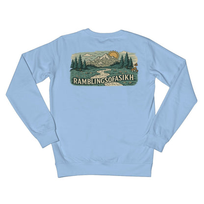Wanderer’s Panorama Crew Neck Sweatshirt - ramblingsofasikh