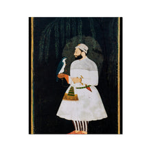 Load image into Gallery viewer, Contemporary painting of Guru Hargobind Sahib Ji. Provincial Mughal school, Deccan, mid-17th century Fine Art Print
