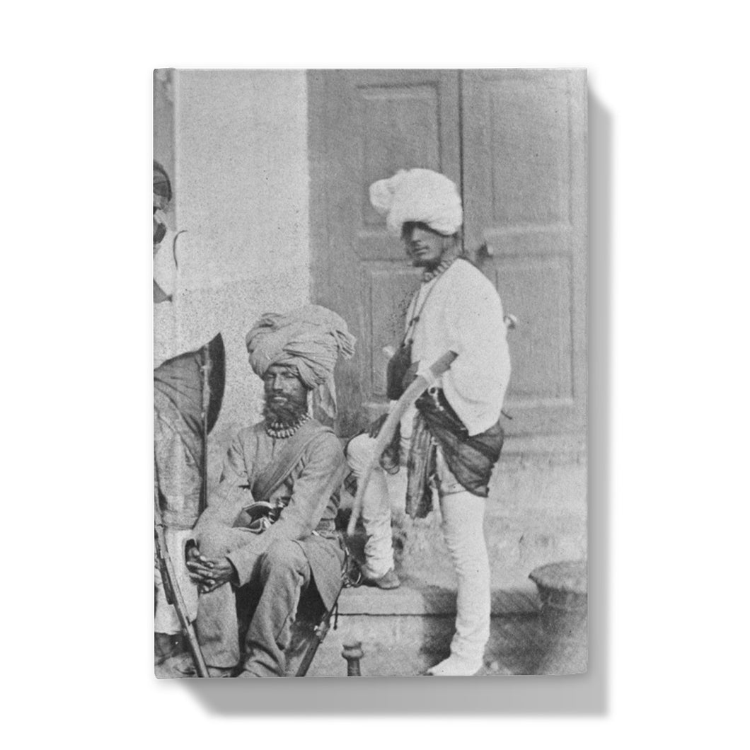 A Group of Sikh Sappers of the Indian Army, 1858 Hardback Journal