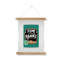 Load image into Gallery viewer, ਤੜਕਾ (Tarka) Beanz Fine Art Print with Hanger - ramblingsofasikh
