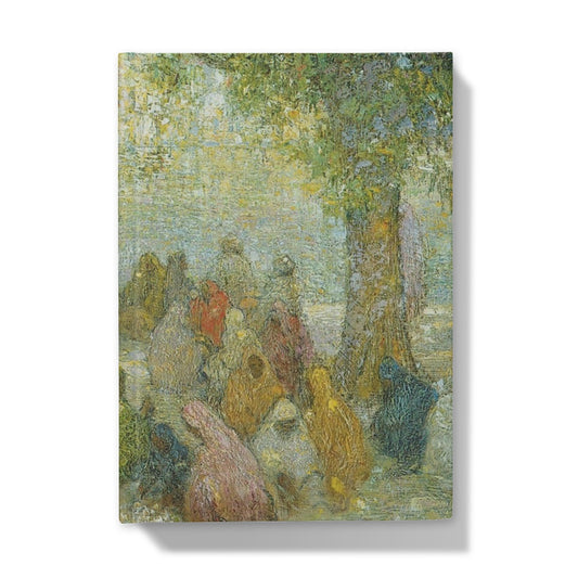 "The Lake by the Golden Temple" - Charles W. Bartlett Hardback Journal