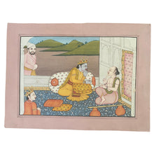 Load image into Gallery viewer, Ramayana Series Painting, 20th Century - Kangra School, Hand Painted - ramblingsofasikh

