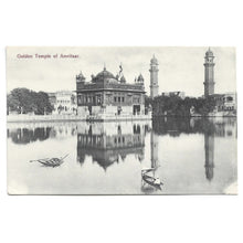 Load image into Gallery viewer, Golden Temple of Amritsar - Unused Antique Postcard - ramblingsofasikh
