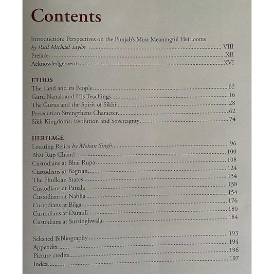 Sikh Heritage Ethos & Relics by Roopinder Singh (Hardback) - ramblingsofasikh
