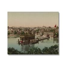 Load image into Gallery viewer, Sri Harmandir Sahib, Amritsar, Punjab, 1890 Canvas - ramblingsofasikh
