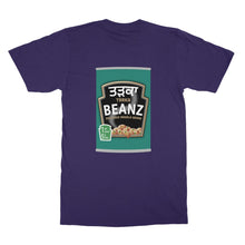 Load image into Gallery viewer, ਤੜਕਾ (Tarka) Beanz [Design on Reverse] Softstyle T-Shirt - ramblingsofasikh
