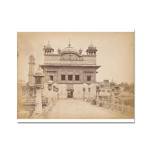 Load image into Gallery viewer, Entrace of Sri Harmandir Sahib, Umritsur, 1850-1900 - Fine Art Print - ramblingsofasikh
