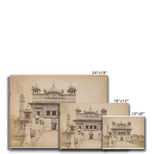 Load image into Gallery viewer, Entrace of Sri Harmandir Sahib, Umritsur, 1850-1900 - Canvas - ramblingsofasikh
